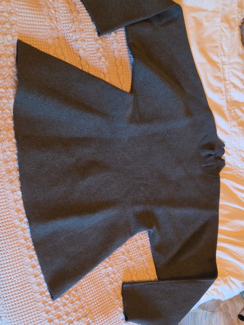 Babaton Dark Gray A-Line Sweater Lg